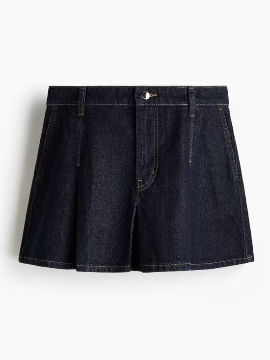 H&M Dresses & Skirts - H&M Pleated Denim Skirt